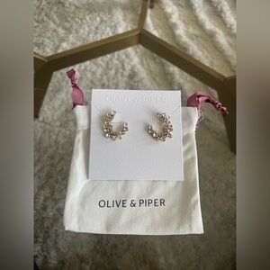 Olive & Piper Lupe Crescent Studs